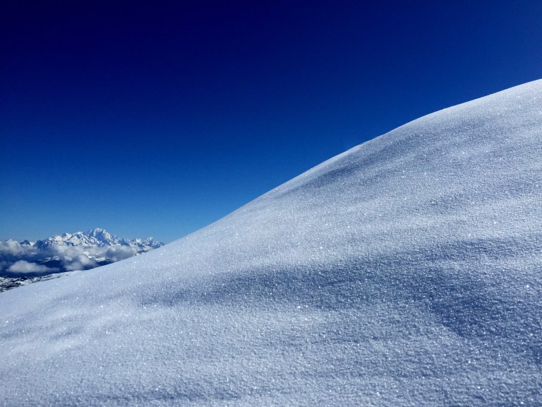 Far Away the mighty Mont Blanc